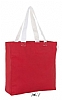 Bolsa Compra Lenox Sols - Color Rojo/Blanco